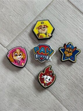 NWOT CROCS Jibbitz Paw Patrol Charms